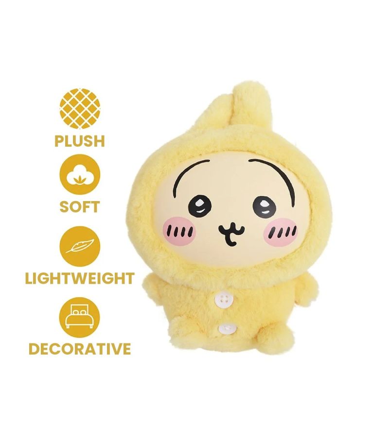 Chiikawa In Pyjamas Usagi 23cm Vinyl Plush Soft Toy