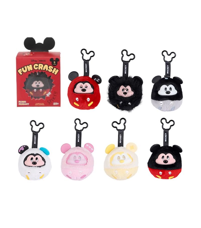 Disney Mickey Fun Crash Collection Vinyl Plush Pendant Surprise Blind Box