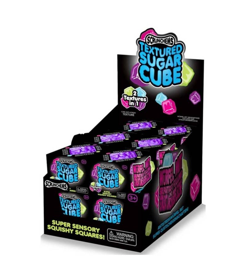 Scrunchems Textured Sugar Sensory Cube 