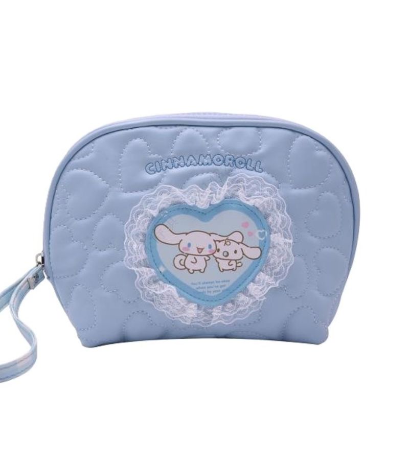 Sanrio Blue Shell-Shaped Cosmetic Bag 