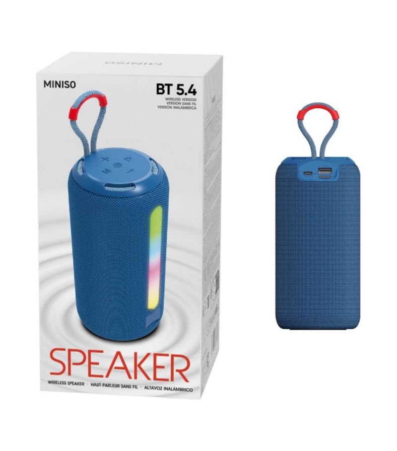 MINISO Cloth Dark Blue Wireless Speaker Model: A162