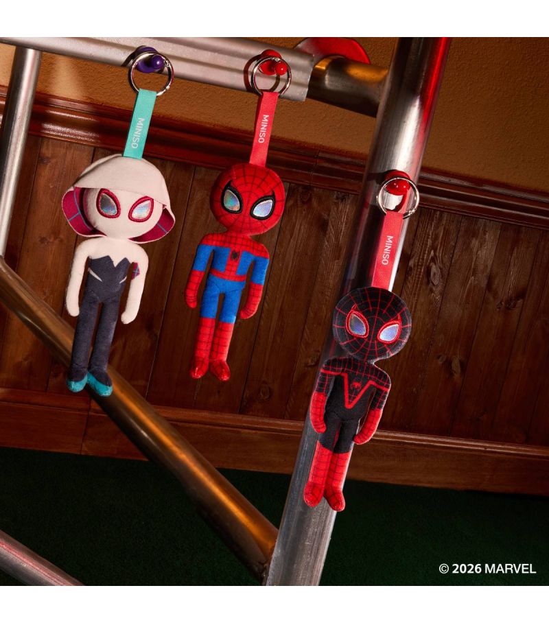 Marvel Spider-Man Miles Morales Long Leg 6 Inch Plush Pendant