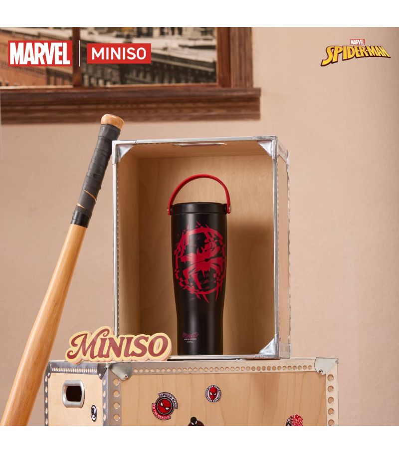 Marvel Spider-Man Across The Spider-Verse Large Insulated Tumbler with Handle 1200 ML