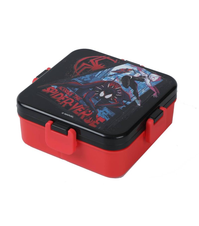 Marvel Spider-Man Across The Spider-Verse Square Lunch Box 1200ml