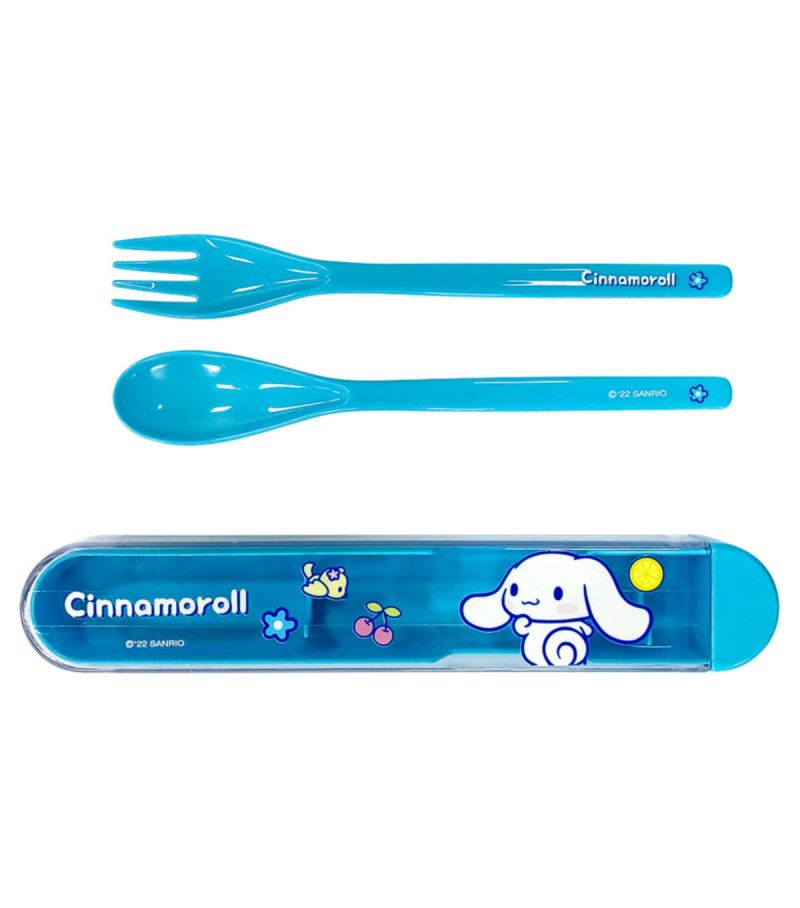 Sanrio Hello Kitty & Friends Interesting Adventure Flatware Set Cinnamoroll