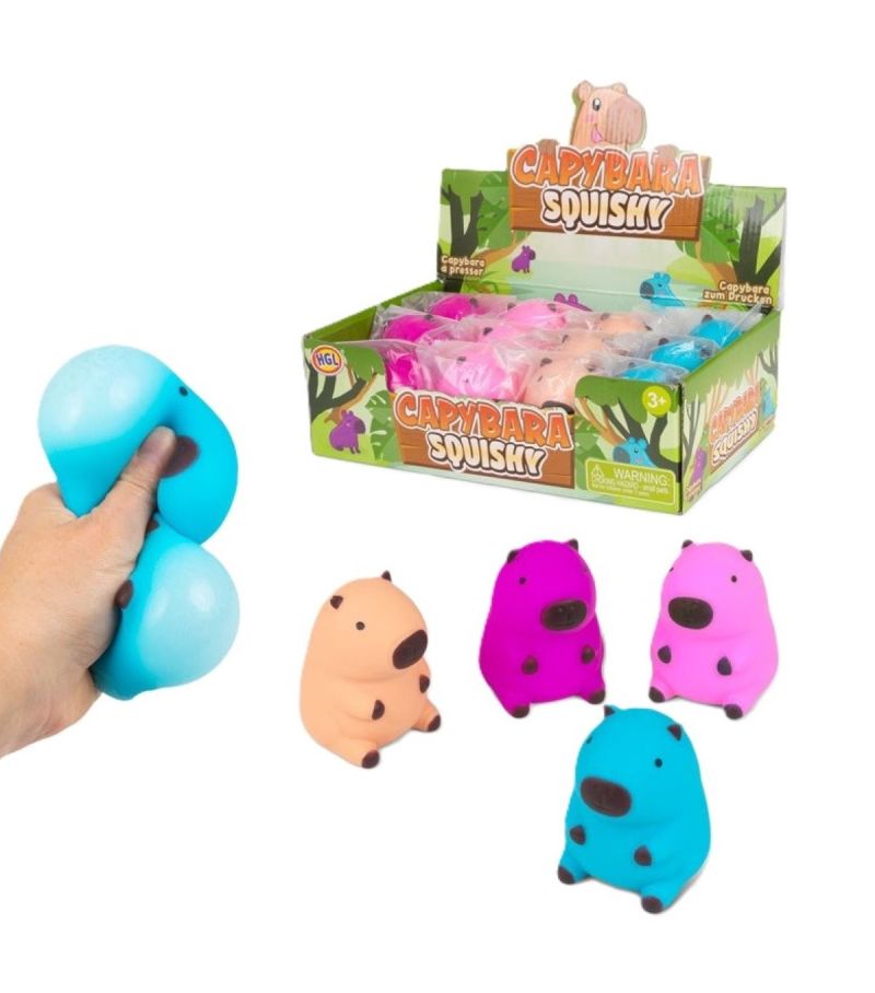 Capybara Squishy (Assorted Colours)