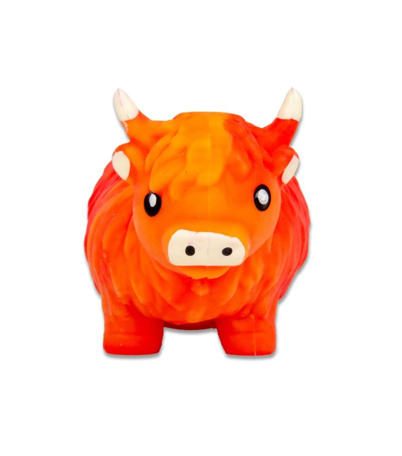 HGL Stretchy Sand Highland Cow Fidget Toy Assorted Colours