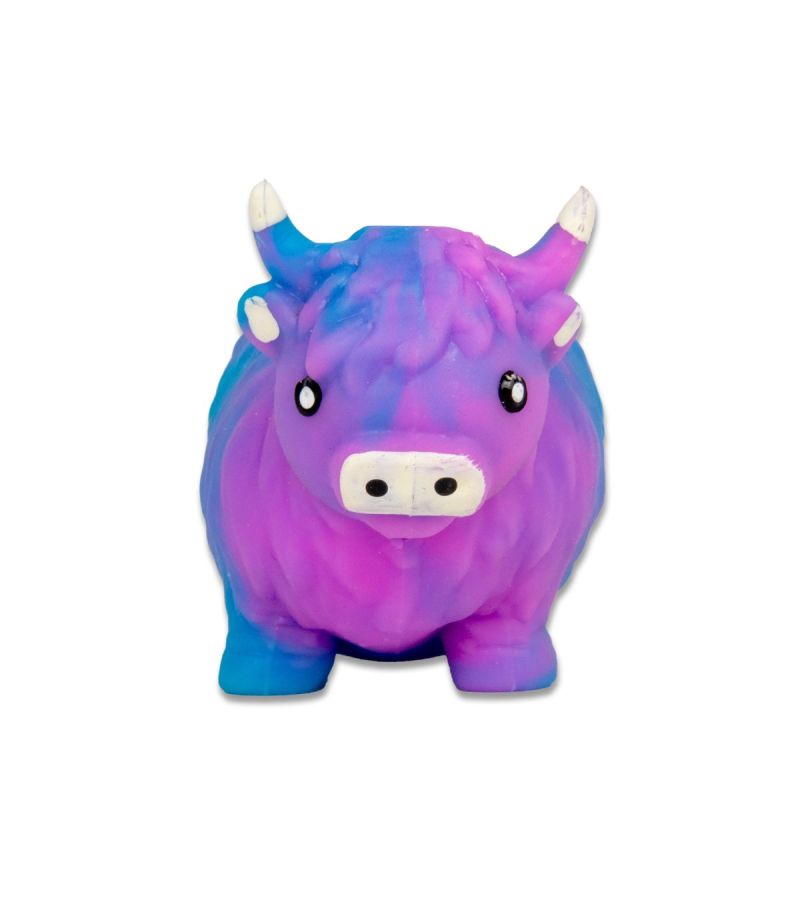 HGL Stretchy Sand Highland Cow Fidget Toy Assorted Colours