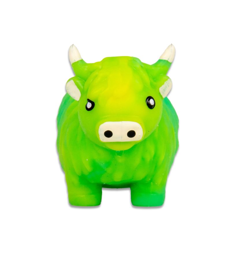 HGL Stretchy Sand Highland Cow Fidget Toy Assorted Colours