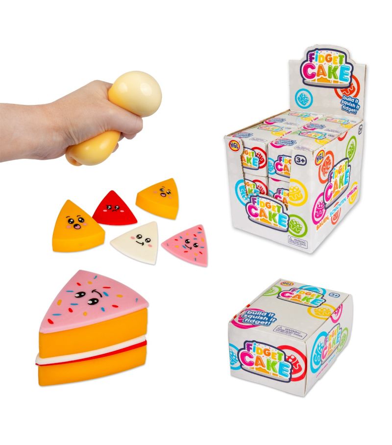 HGL Build It Fidget Cake Squishy Sensory Toy