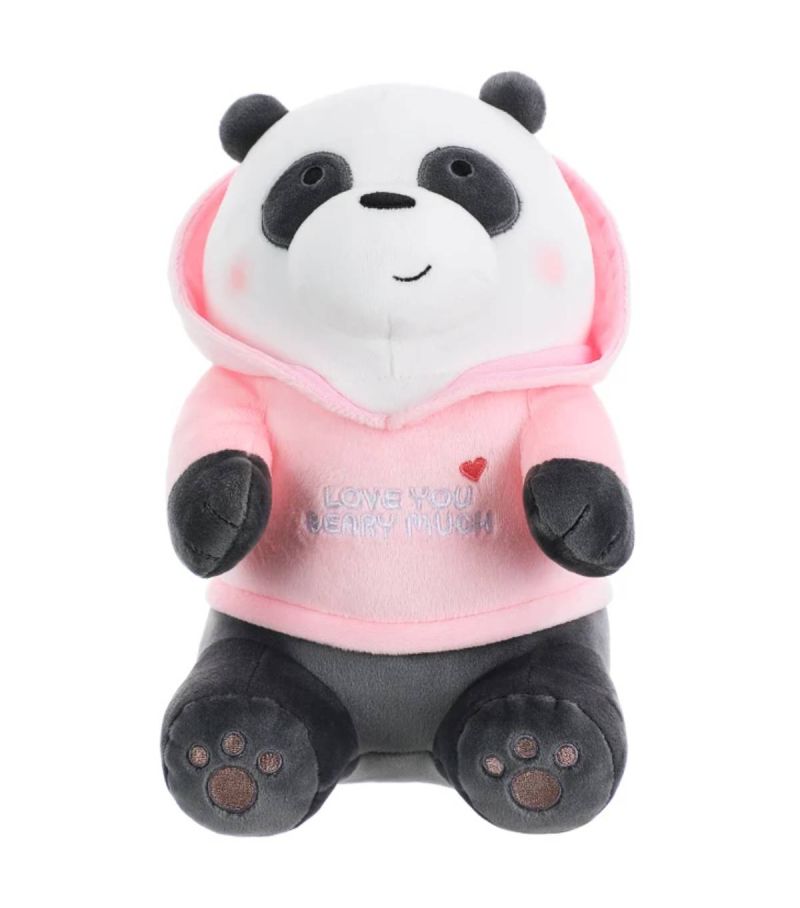 We Bare Bears Plush Toy With Hoodie (Panda)