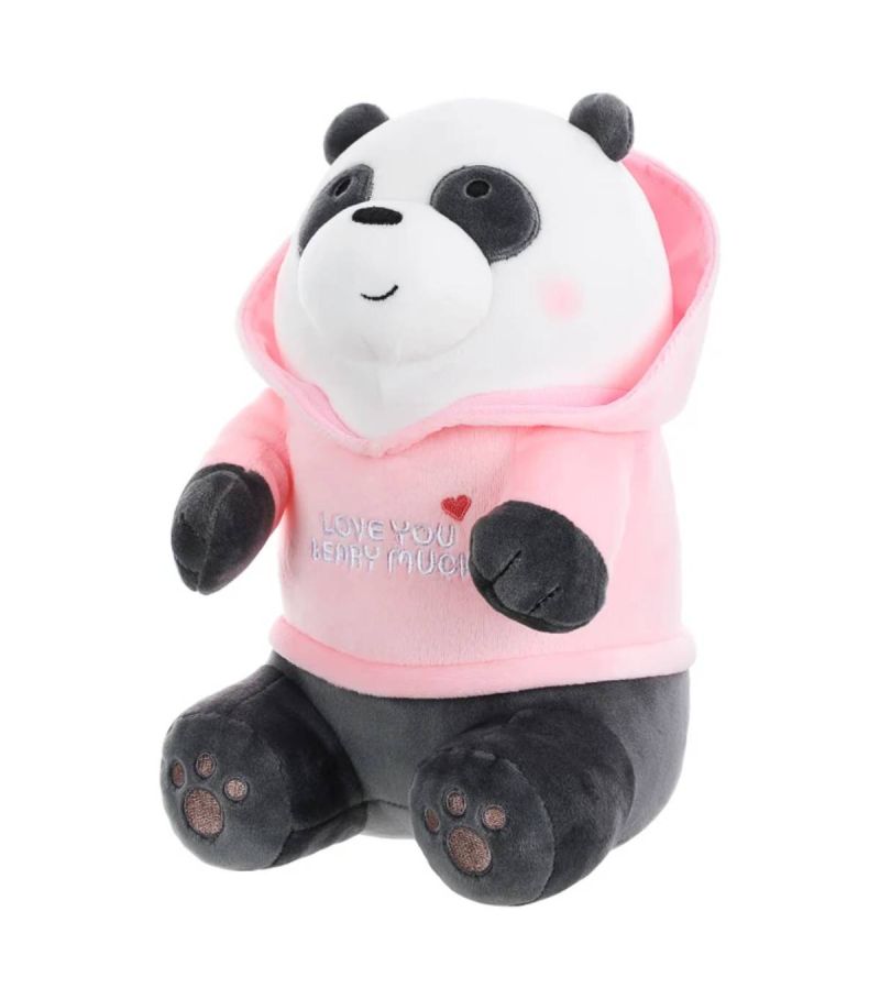 We Bare Bears Plush Toy With Hoodie (Panda)