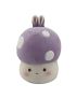 Mushroom Bunny Ears Purple 9.5 Inch Plush Soft Toy