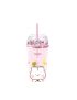 Ratora Double Wall Plastic Water Bottle with Straw (480mL)