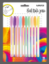 Gel Pen with Cap (10 Pack, Colored)