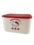 Sanrio Hello Kitty Apple Collection Storage Box With Lid