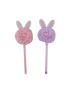 Spring Series Pompom Ballpoint Pen (2 Assorted Models: Pink, Purple) (Rabbit) PDQ