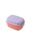 Colorful Double Layered Bento Box 980ml Orange