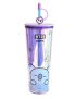 BT21 Collection Double Wall Plastic Tumbler with Straw (800mL)(KOYA)