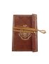 Harry Potter Hogwarts Gold Stamp PU A5 Hardcover Book With Band (80 Sheets)