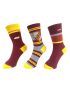 Harry Potter Gryffindor 3 Pairs Crew Socks