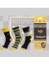 Harry Potter Hufflepuff Crew Socks 3 Pairs