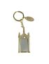 Harry Potter Metal Liquid Glitter Mirror Keychain