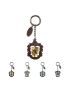 Harry Potter School Rotatory Metal Keychain