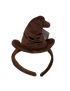 Harry Potter Sorting Hat Black Plush Hair Band