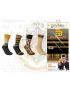 Harry Potter Hufflepuff 4 Pairs Crew Socks in Box