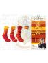 Harry Potter Gryffindor 4 Pairs Crew Socks in Box