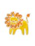 Colouring Suncatcher - Lion