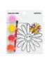 Colouring Suncatcher - Flower
