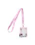 Minnie Mouse Pink Luggage Tag Certificate Holder 