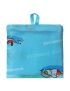 Mini Family Swimming Race Blue Shopping Bag