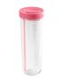 Infuser Bottle & Straw - Red