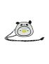Animal Cosplay Day Detachable Coin Purse with Lanyard(White)