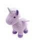 Warm Soft Series Standing Unicorn (Purple)