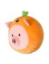 Halloween Pig Pumpkin Pillow 