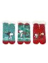 Snoopy Christmas House Socks Size 5-7.5 (Assorted Styles)