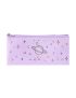 MINISO Moon & Stars Purple Pencil Case