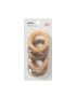 Set of 4 Spiral Hair Ties Spice