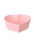 Cupcake Baking Cups (Heart, Pink)