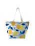 Lemon Day Lunch Bag (Blue)