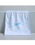 SmileyWorld Collection Printed Microfiber Towel(Blue)