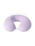 Solid Color Memory Foam U-Shaped Pillow (Purple)