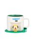 BT21 Collection Cartoon Ceramic Cup with Coaster (450mL)(CHIMMY)