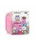 BT21 Collection A5 Holographic Big Wire-bound Book 80 Sheets & Note Pad 20 Sheets