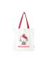 Sanrio Hello Kitty Apple Collection Shopping Bag White