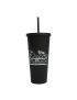 Kuromi Large Straw Cup